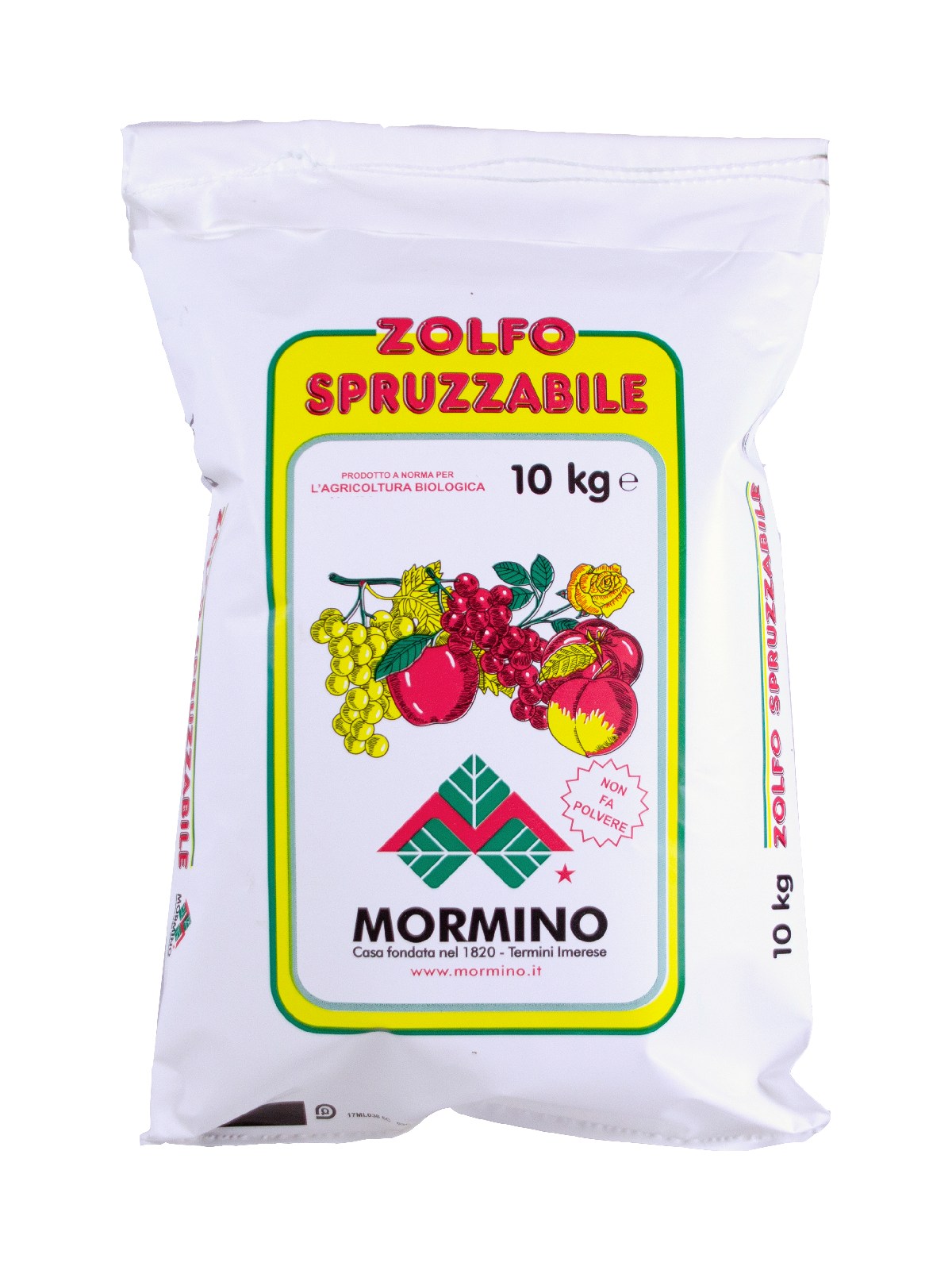 Zolfo Spruzzabile 92% - Pasq. Mormino & Figlio Srl